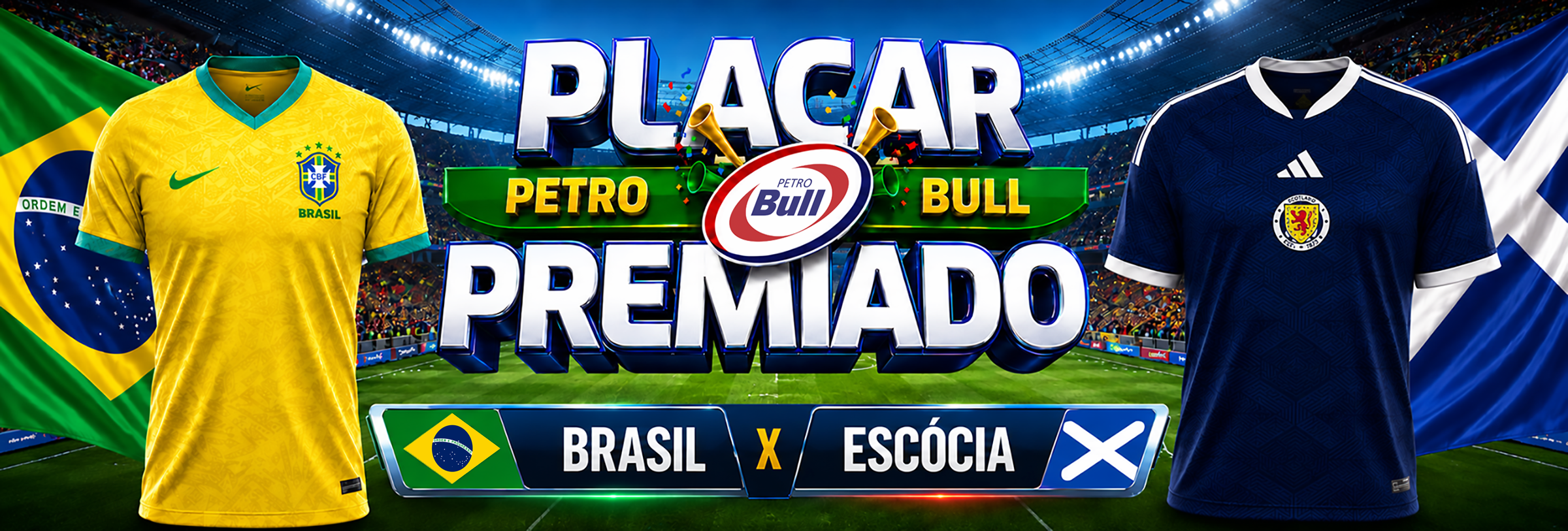 BRASIL X ESCÓCIA